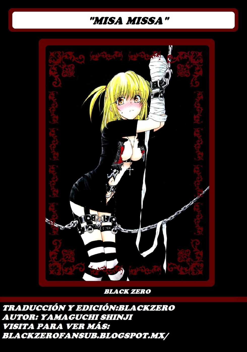 (CR37) [Yamaguchirou (Yamaguchi Shinji)] MISA MISSA (Death Note) [Spanish] [Black Zero] - Page 25