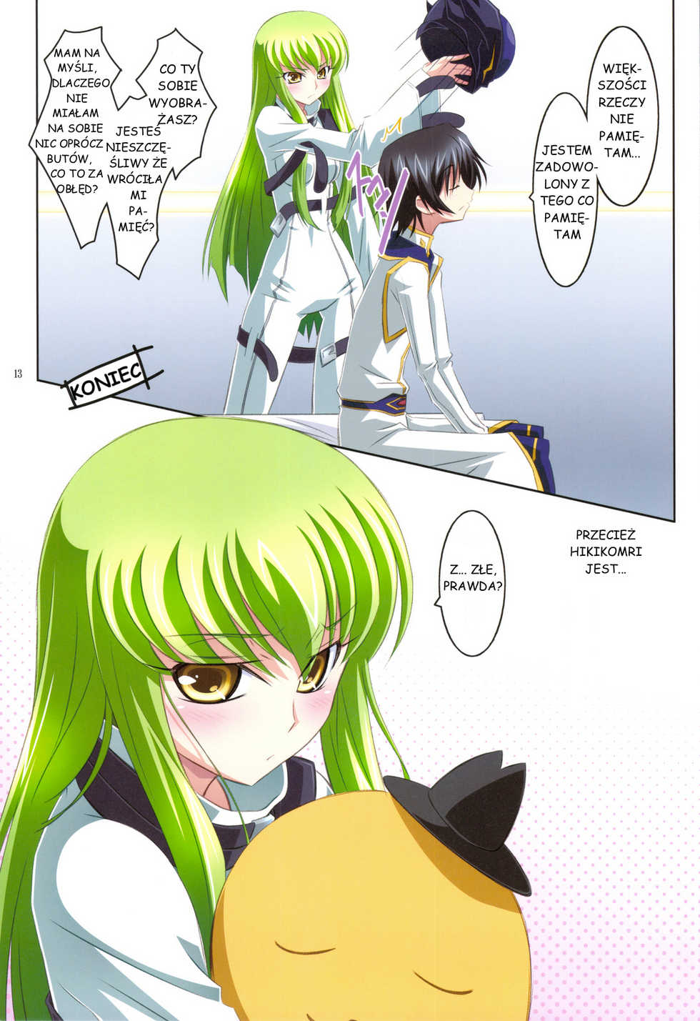 (C75) [Mahirutei (Izumi Mahiru)] C.C.Lemonade R2 (CODE GEASS: Lelouch of the Rebellion) [Polish] {ShadowsPL} - Page 13