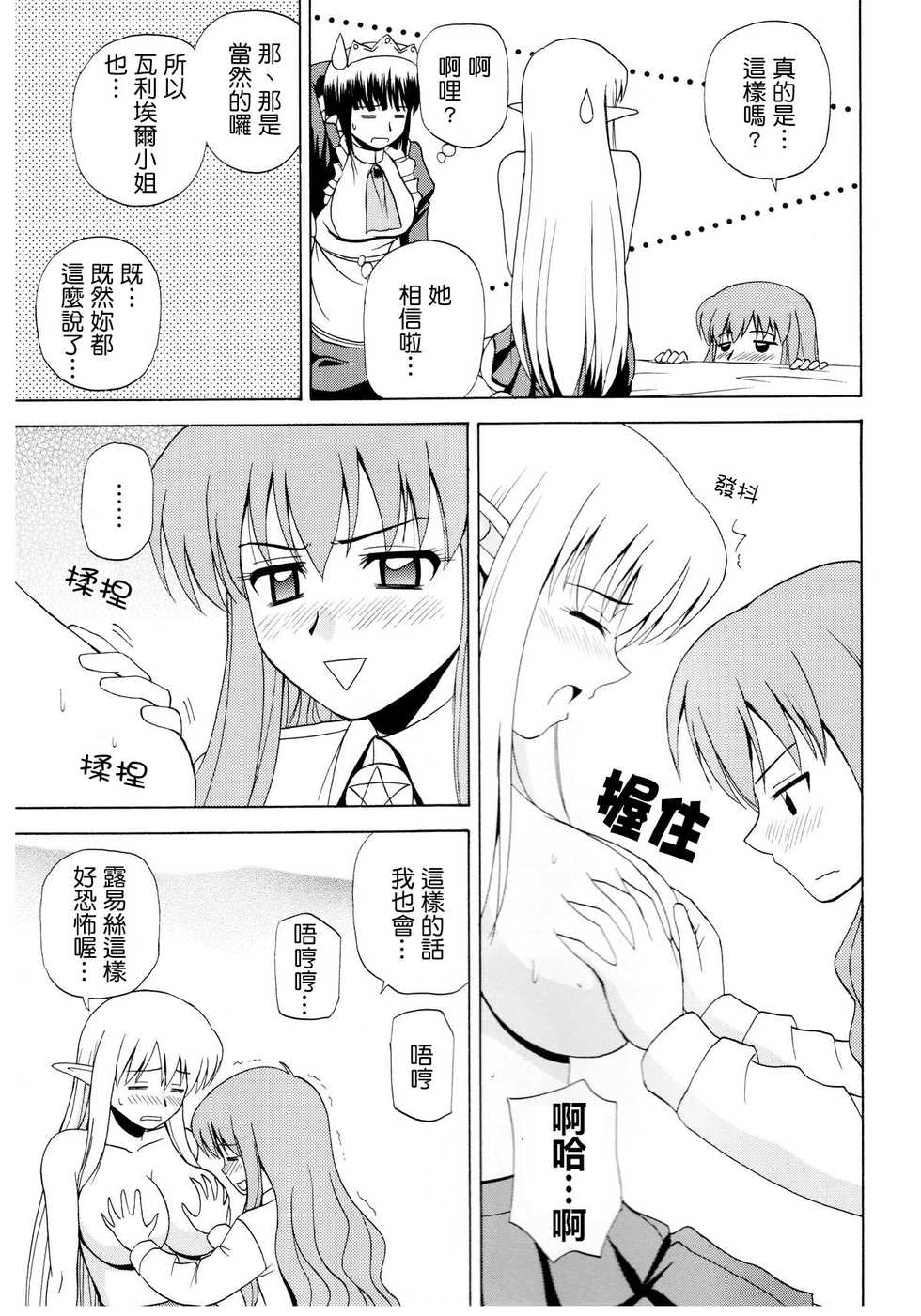 (C75) [G-Scan Corp. (Satou Chagashi)] Le beau maitre 5 (Zero no Tsukaima) [Chinese] [最愛路易絲澪漢化組] - Page 23