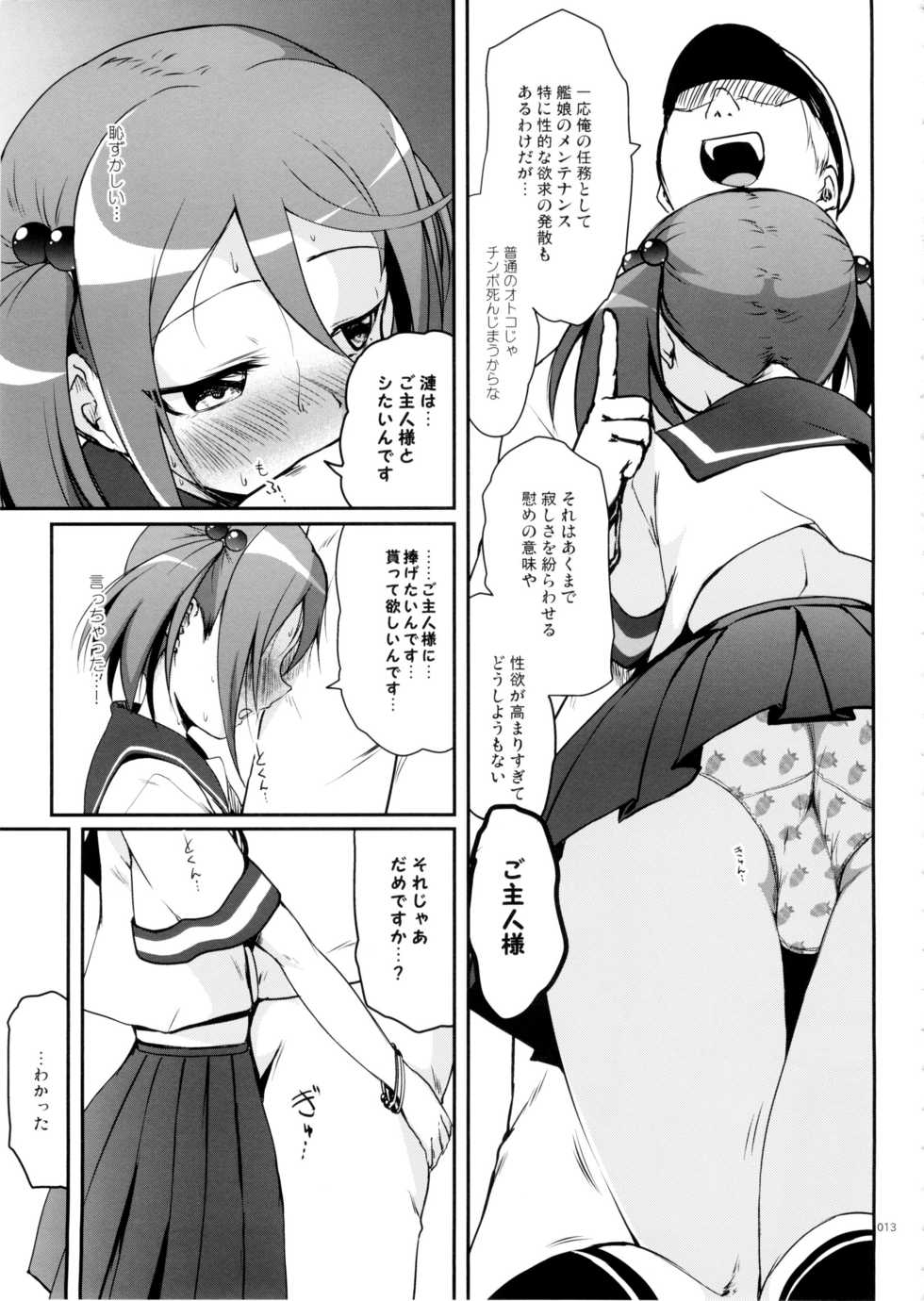(C87) [Kajimura Market (Kajimura Kajima)] DesCon!! 2 - Destroyer Complex - (Kantai Collection -KanColle-) - Page 13