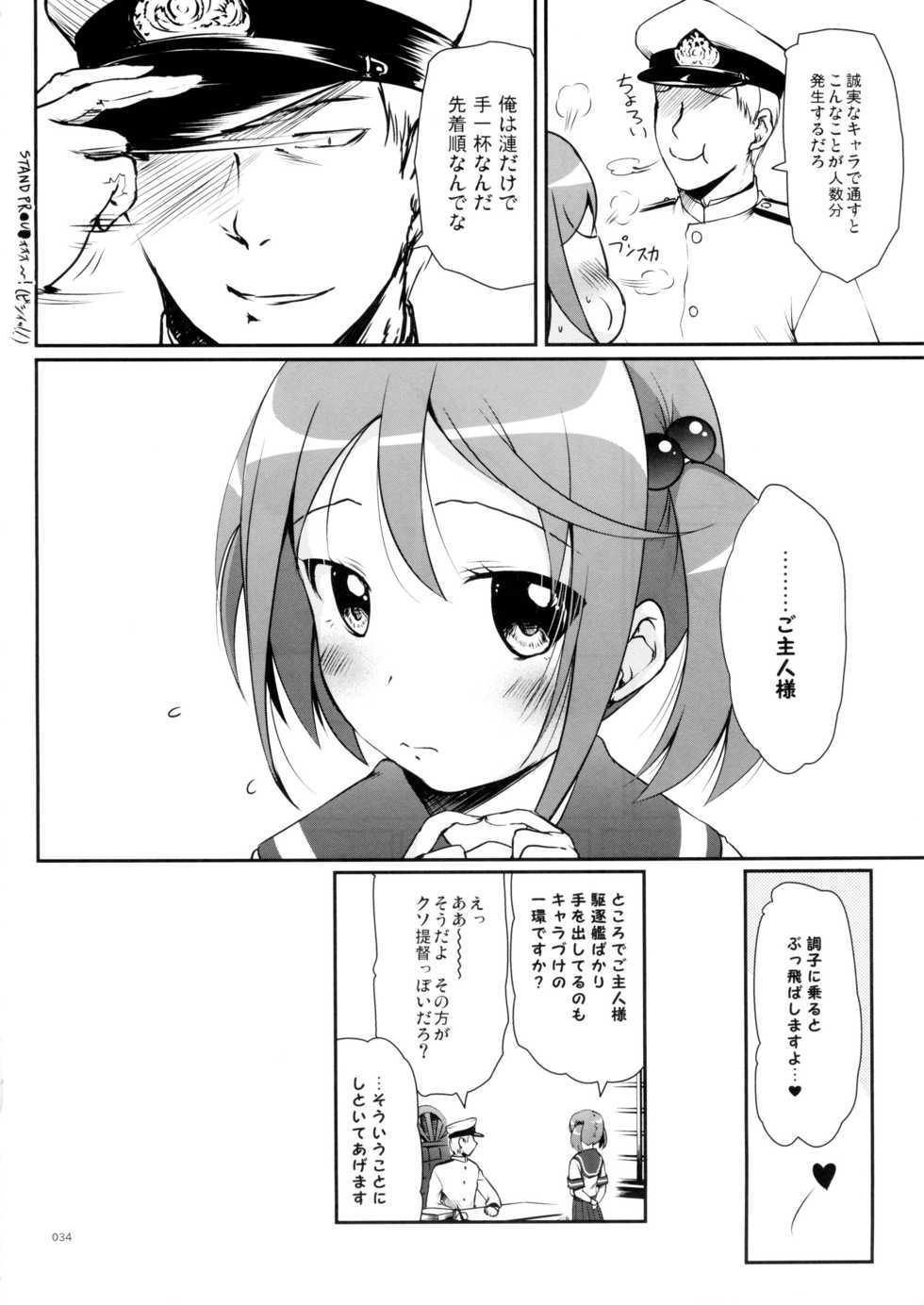 (C87) [Kajimura Market (Kajimura Kajima)] DesCon!! 2 - Destroyer Complex - (Kantai Collection -KanColle-) - Page 34
