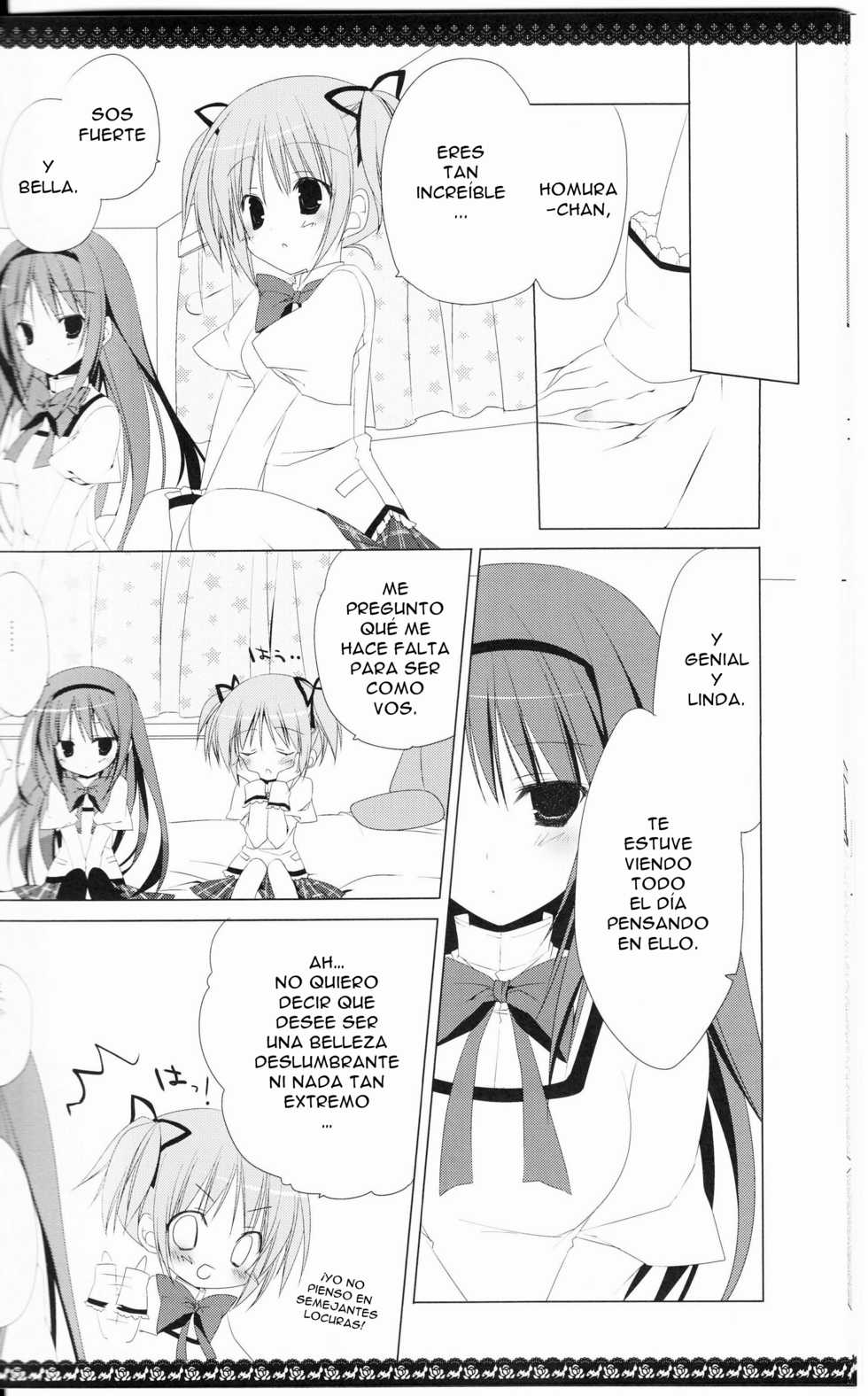 (C80) [NECOTOXIN (Inugami Kira)] Sous la Priere (Puella Magi Madoka☆Magica) [Spanish] [Biblioteca Hentai + Love Makko Suki] - Page 9