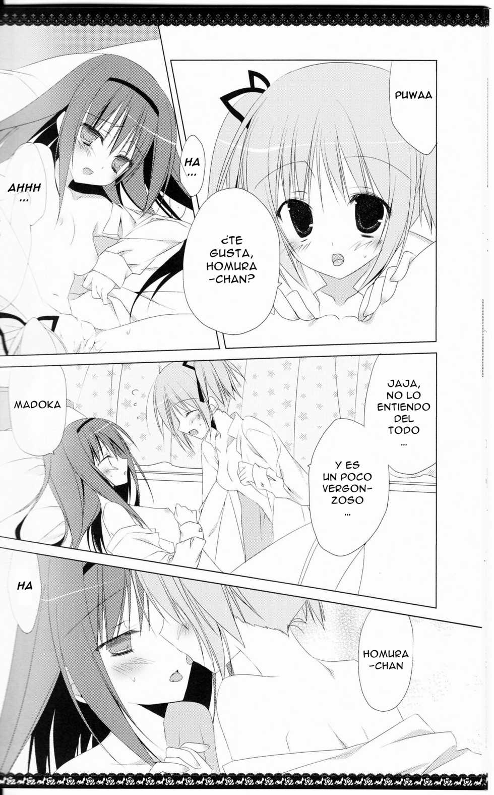 (C80) [NECOTOXIN (Inugami Kira)] Sous la Priere (Puella Magi Madoka☆Magica) [Spanish] [Biblioteca Hentai + Love Makko Suki] - Page 17