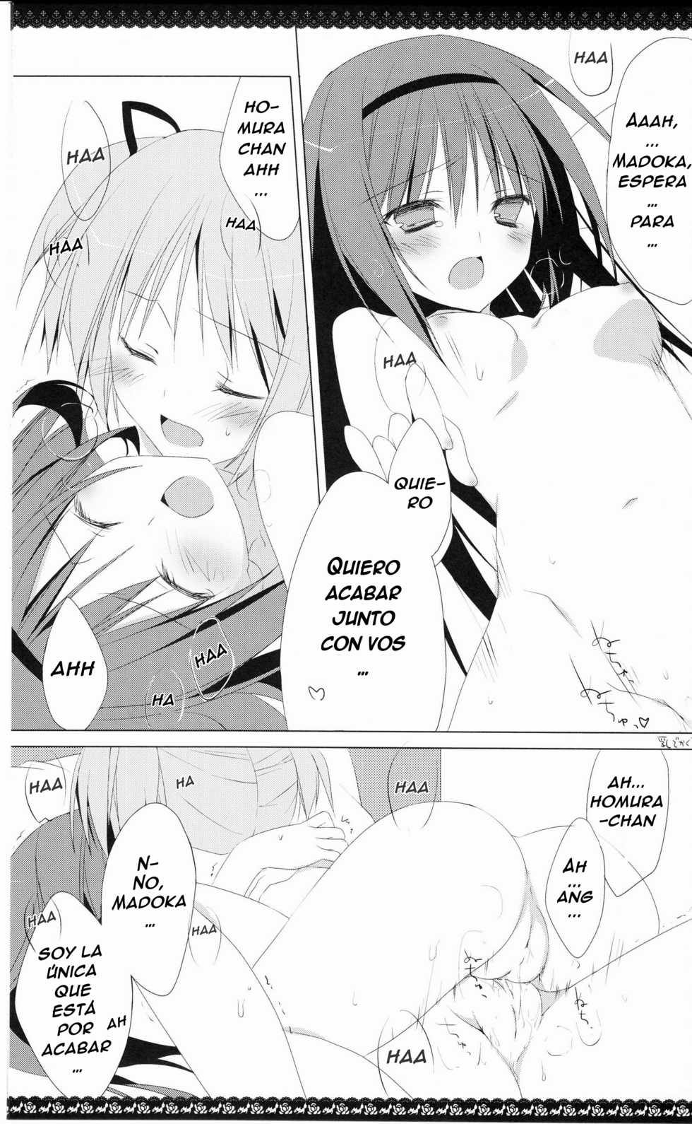 (C80) [NECOTOXIN (Inugami Kira)] Sous la Priere (Puella Magi Madoka☆Magica) [Spanish] [Biblioteca Hentai + Love Makko Suki] - Page 20