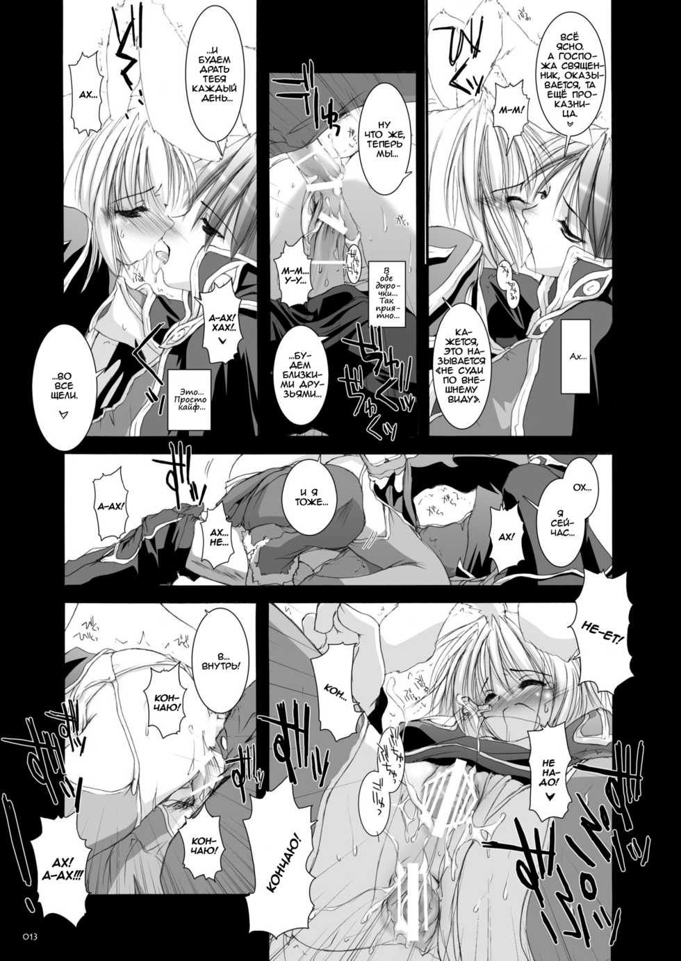 [Digital Lover (Nakajima Yuka)] Rough Sketch 11 (DL-RO Soushuuhen 02) (Ragnarok Online) [Russian] [dozer] [Digital] - Page 13