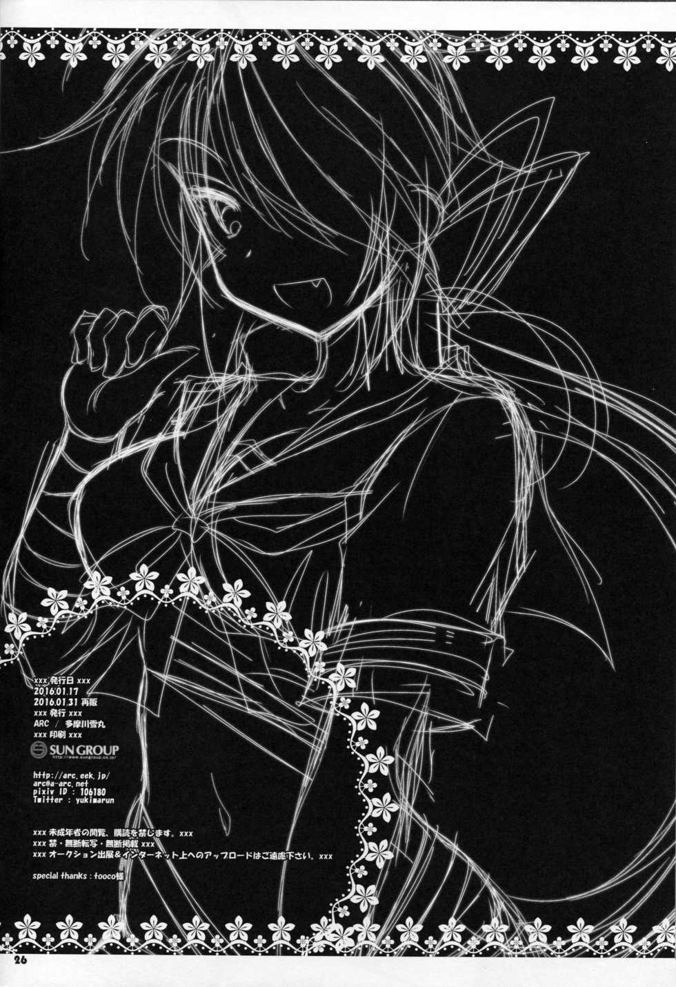 (Houraigekisen! Yo-i! 23Senme!) [ARC (Tamagawa Yukimaru)] Atashi ga Mamoru kara... (Kantai Collection -KanColle-) - Page 26