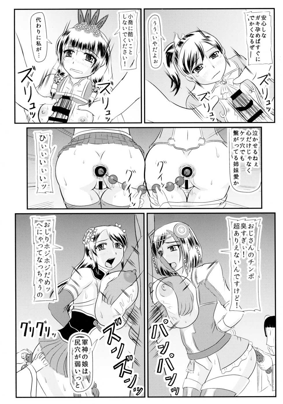 (C89) [Kyoten Heichou (Iwai Takeshi)] Nyuuchi Nikurin (Shin Sangoku Musou) - Page 7