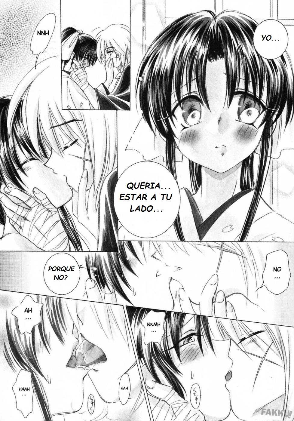 (C57) [Yamaguchirou (Yamaguchi Shinji)] Aitou XX (Rurouni Kenshin) [Spanish] [Black Zero] - Page 9