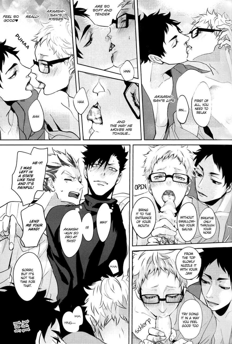 (HaruCC20) [Kuroquis!! (Kuro)] DEEP THROAT (Haikyuu!!) [English] [OyaOya] - Page 19