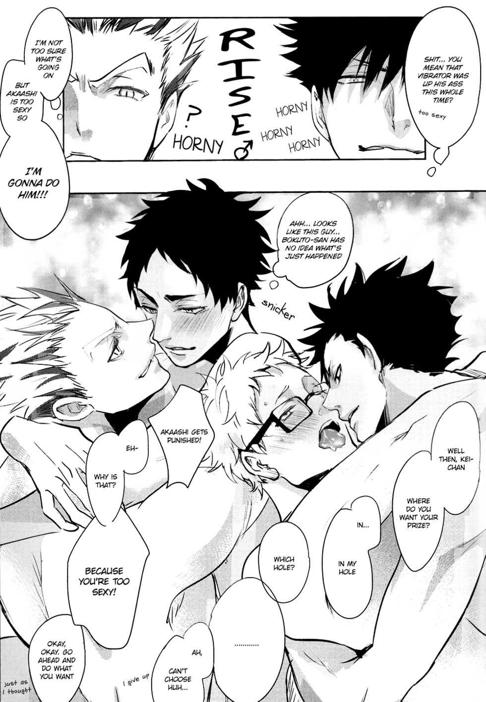 (HaruCC20) [Kuroquis!! (Kuro)] DEEP THROAT (Haikyuu!!) [English] [OyaOya] - Page 31