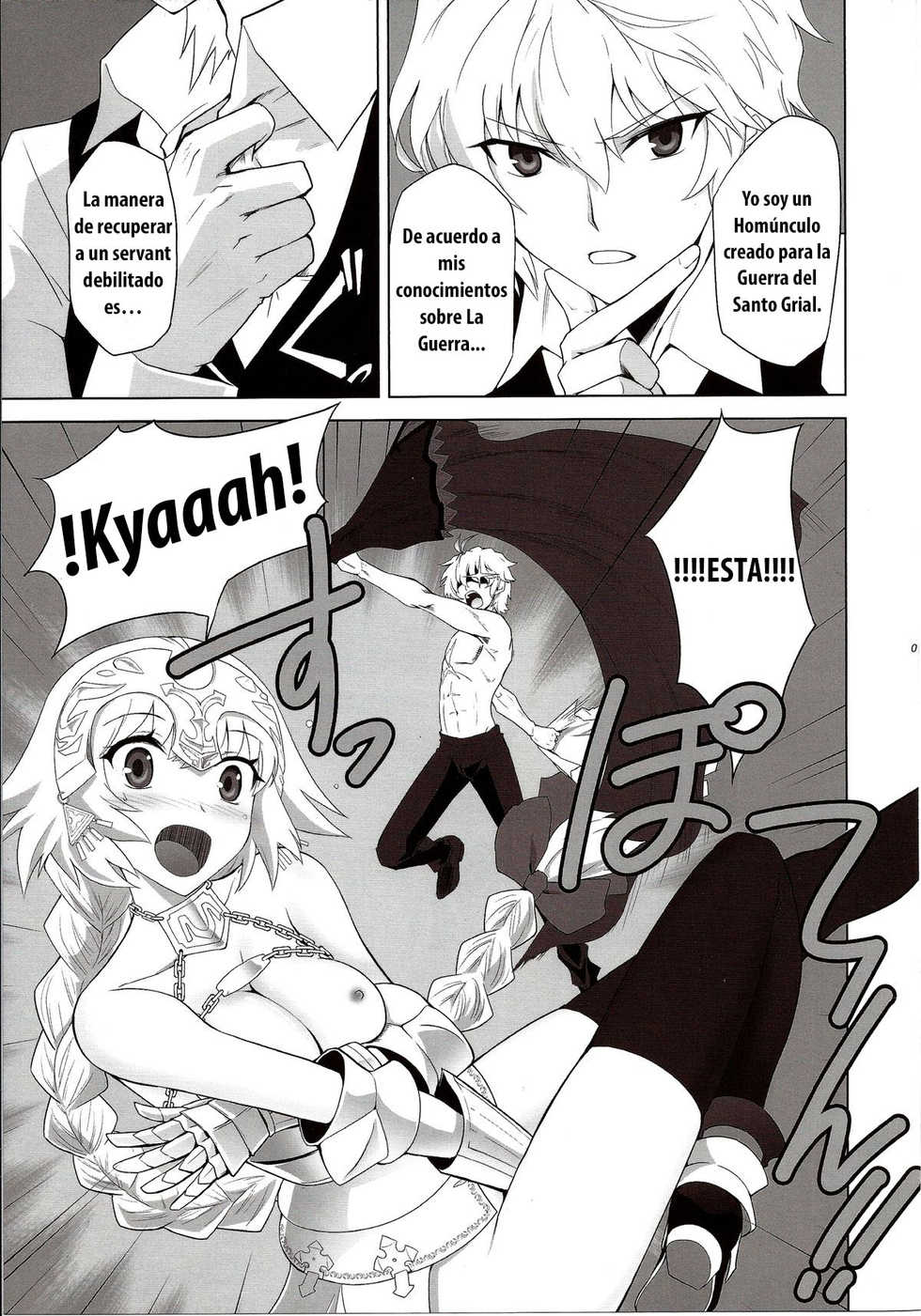 (C86) [CRAZY CLOVER CLUB (Shirotsumekusa)] T-MOON COMPLEX APO02 (Fate/Apocrypha) [Spanish] [Devil-Zombie] - Page 7