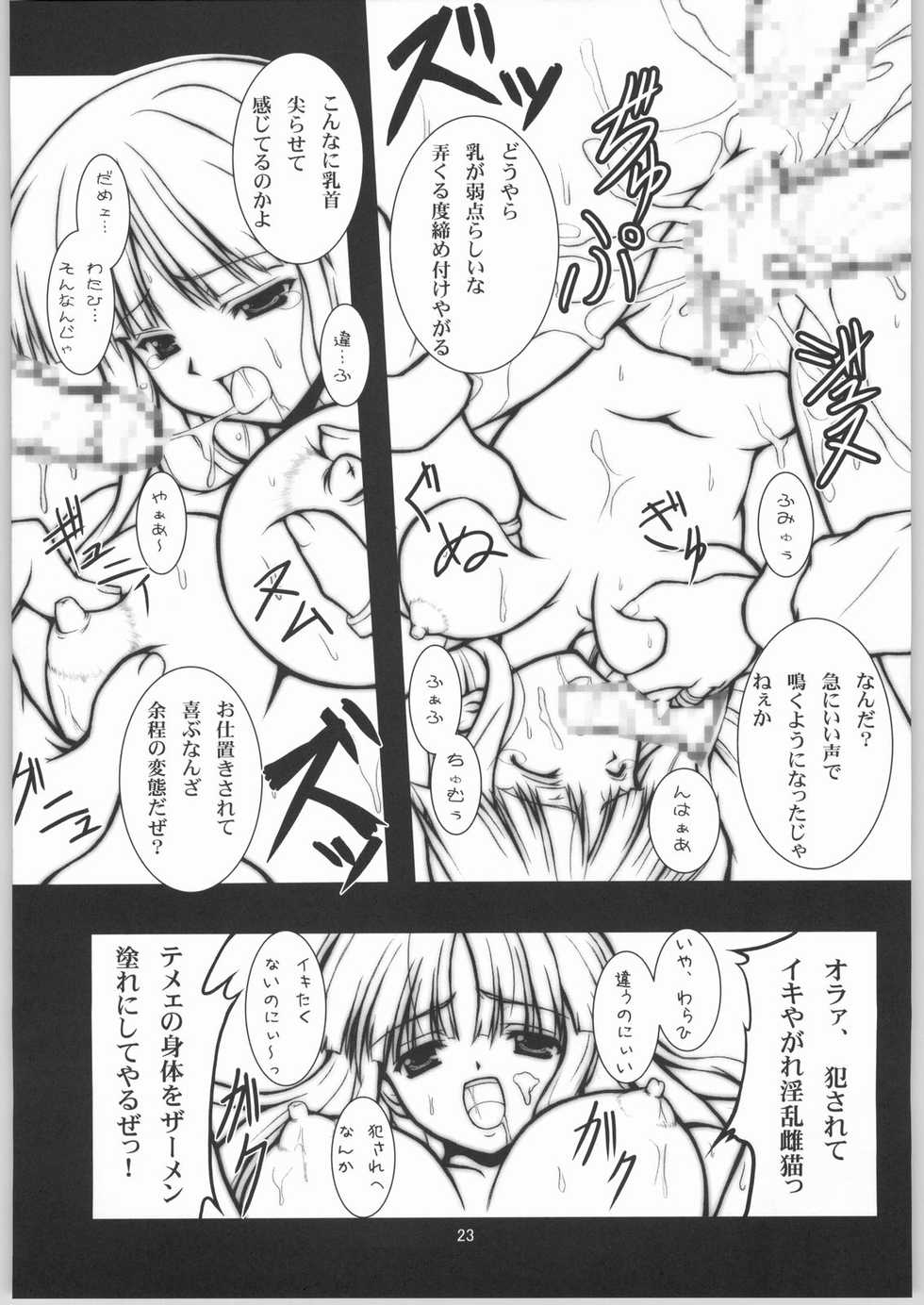 (SC21) [BalloX (Kanmu Ryou, Masuda Affura)] Gad Get (Gad Guard) - Page 22