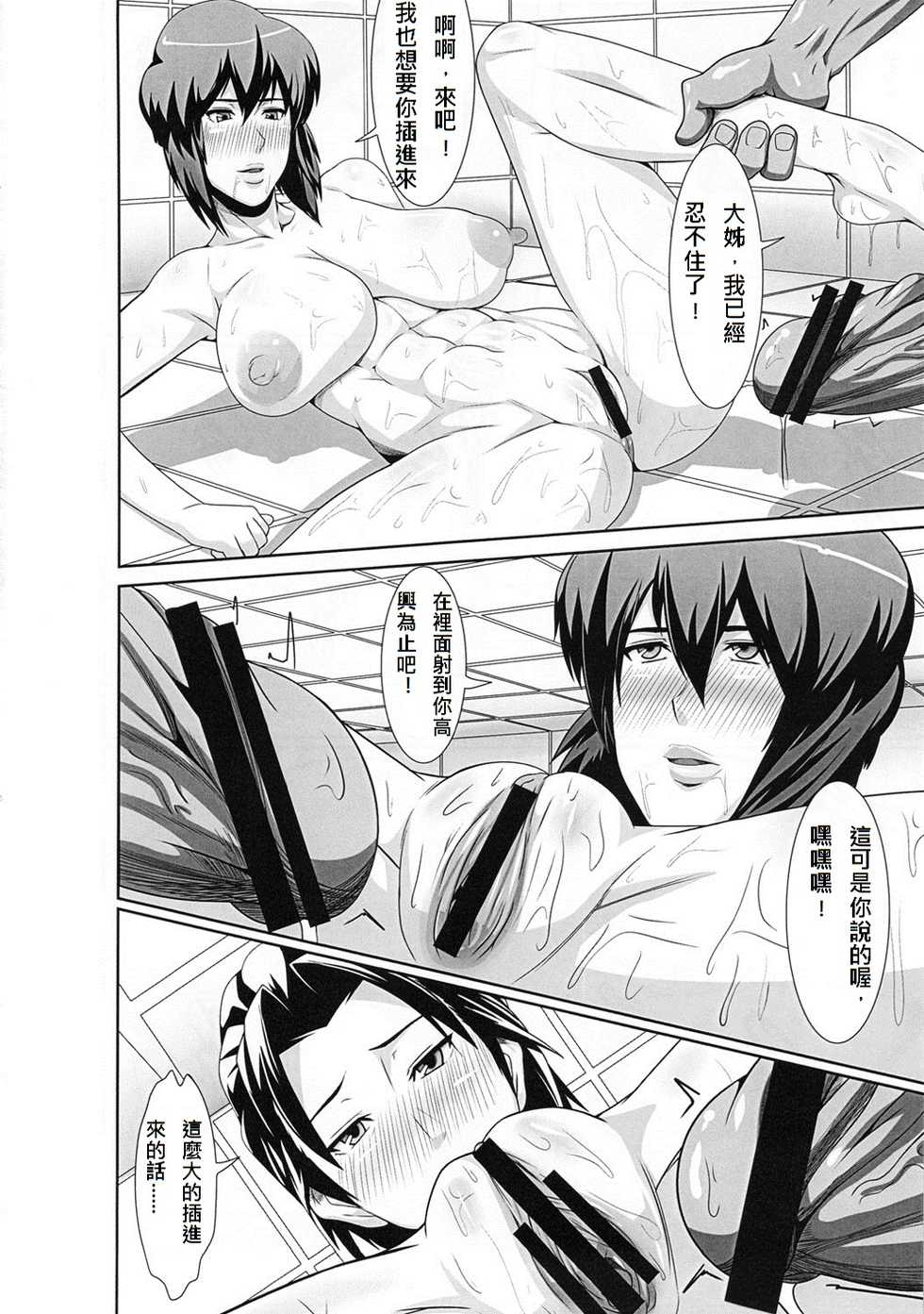 (C82) [Pollinosis (Shinkuu Tatsuya)] REDLEVEL4 (Ghost in the Shell) [Chinese] [殭屍漢化] - Page 16