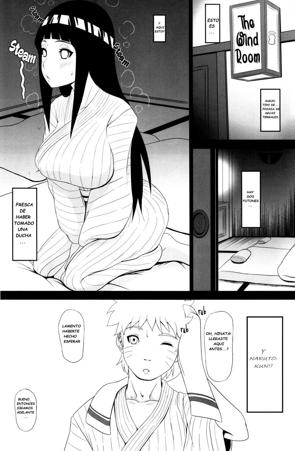 (C84) [Masaoyan (Tomatto)] Hinata Hon (Naruto) [Spanish] [Black Zero] - Page 2