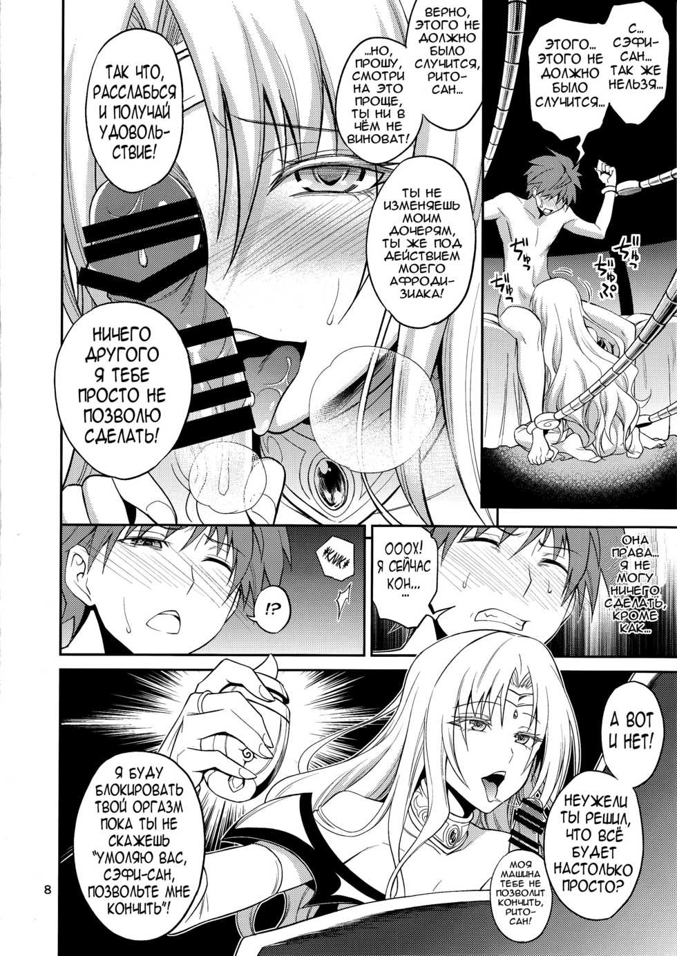 (C89) [Hibi Rakuraku (Aoki Kanji)] Ouhi-sama Hacchake asobasu | Merry time with a queen (To LOVE-Ru) [Russian] [Nightwarden13] - Page 7