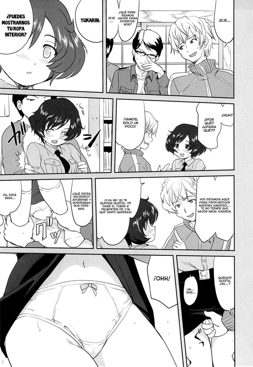 (C84) [Takotsuboya (TK)] Yukiyukite Senshadou (Girls und Panzer) [Spanish] - Page 20