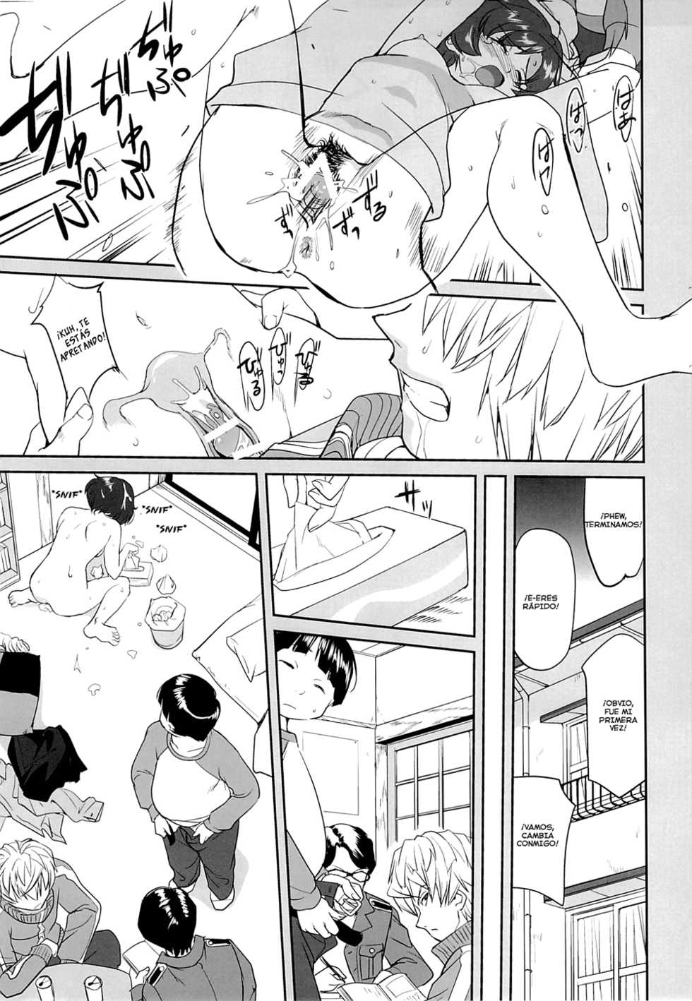 (C84) [Takotsuboya (TK)] Yukiyukite Senshadou (Girls und Panzer) [Spanish] - Page 24