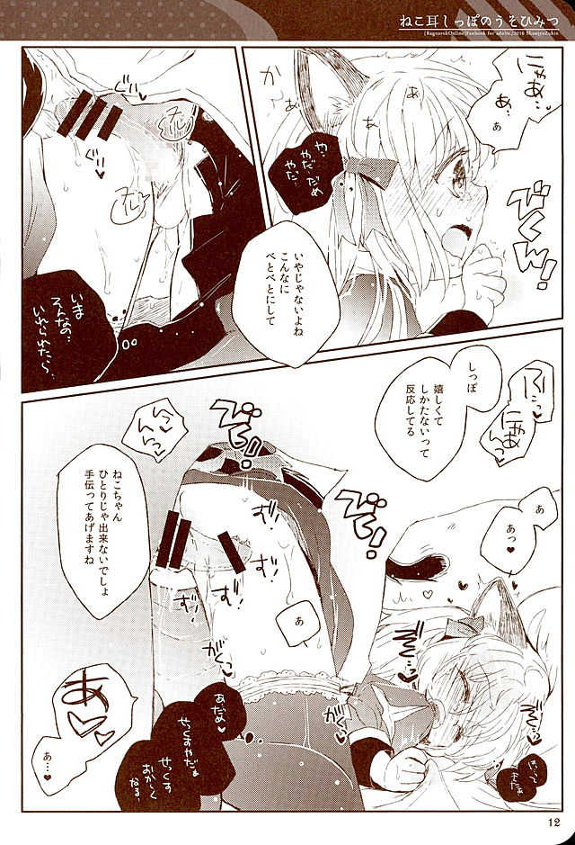 (Mimiket 34) [Shoujo Zukin (Hatomugi Munmun)] Nekomimi Shippo no Uso Himitsu (Ragnarok Online) - Page 11