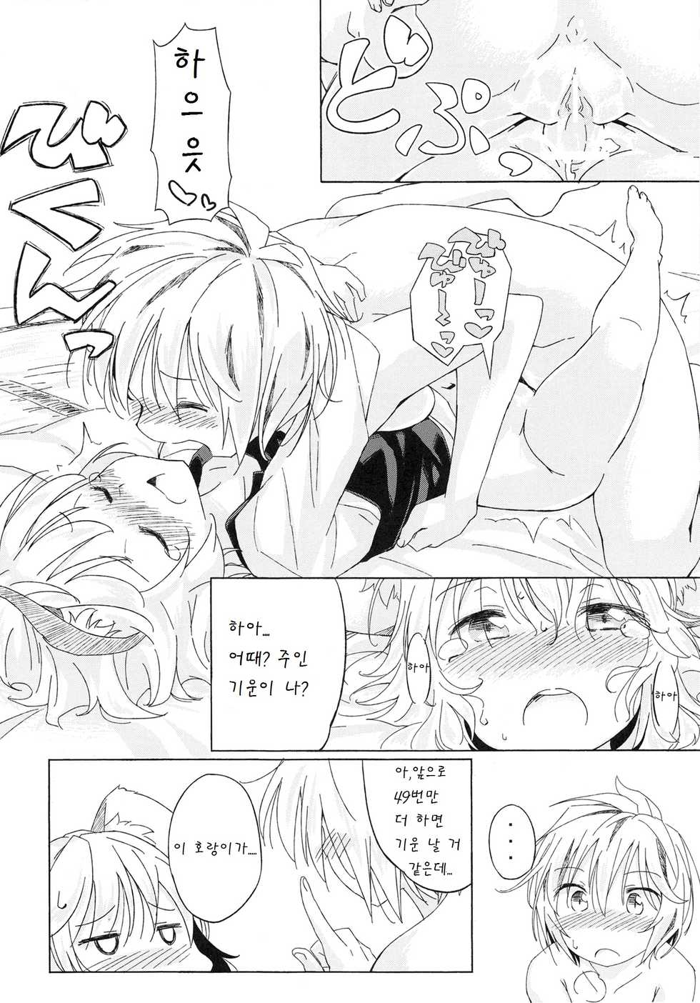 (C82) [Animal Passion (Yude Pea)] Sagashimono wa Nan Desu Ka (Touhou Project) [Korean] [팀 아동복지부] - Page 22