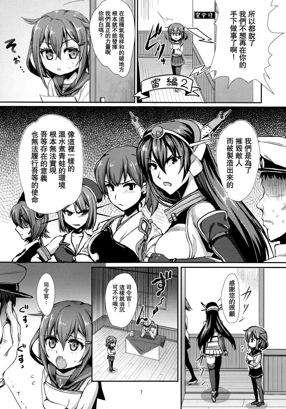 (C89) [Iaidou (Kakizaki Kousei)] Boku no Chinjufu~Youkoso White Hen (Kantai Collection -KanColle-) [Chinese] [想抱雷妈汉化组-援力覺醒小分隊] - Page 10