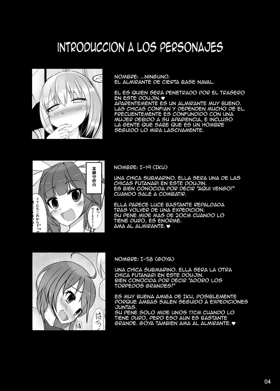 [Kamukamu! (Nmasse)] Otokonoko Teitoku ga 19 to 58 ni GyakuRa Sarechau Hon (Kantai Collection -KanColle-) [Spanish] [ElMoeDela8] [Digital] - Page 4