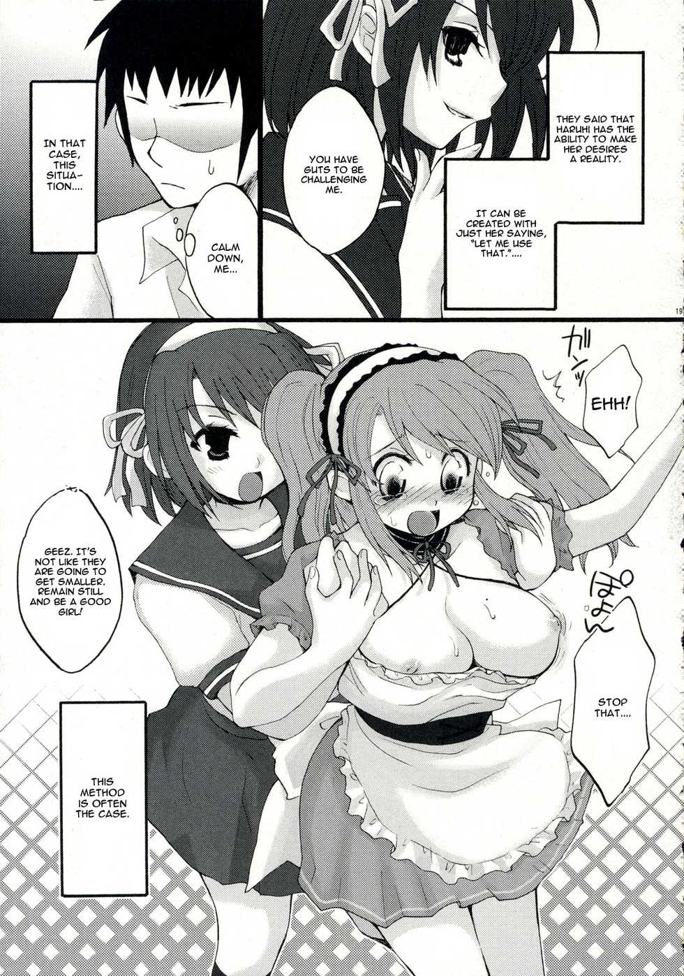 (C70) [ent (Ukatsu)] Docchi no Haruhi Show (Ouran High School Host Club, The Melancholy of Haruhi Suzumiya) [English] [CGrascal] - Page 18