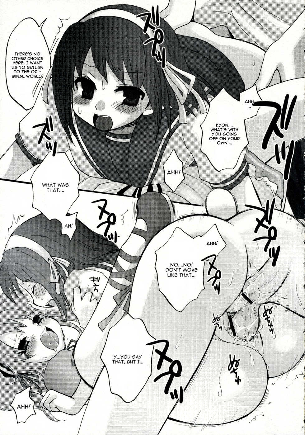 (C70) [ent (Ukatsu)] Docchi no Haruhi Show (Ouran High School Host Club, The Melancholy of Haruhi Suzumiya) [English] [CGrascal] - Page 26