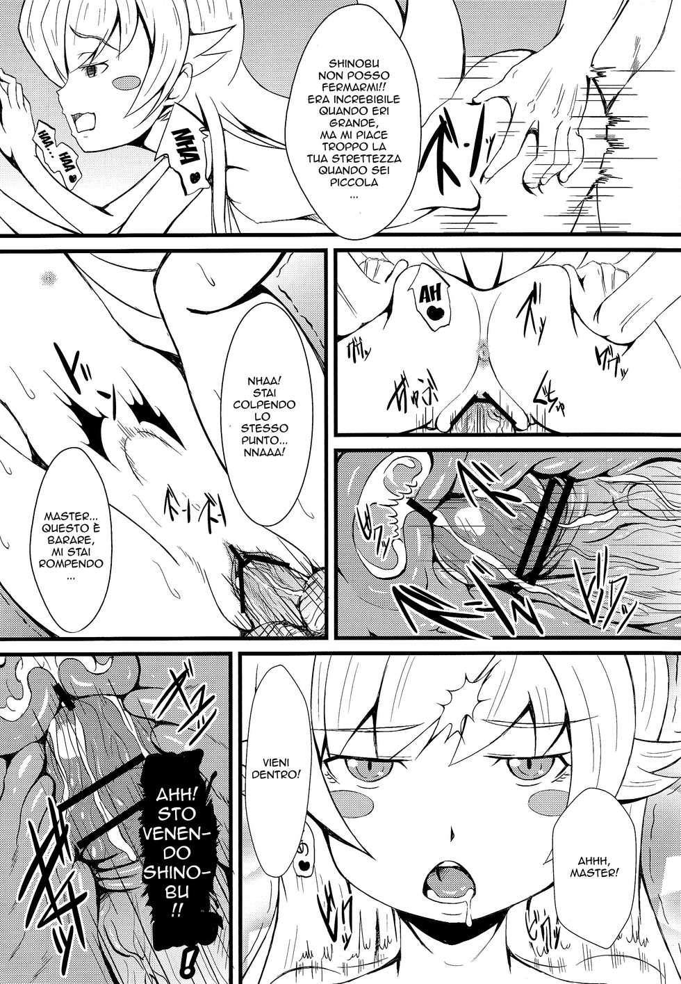 (SC61) [PUMPKIN FREAKS (Osafune)] Koyomi H Ichi (Bakemonogatari) [Italian] [Hentaitube] - Page 16