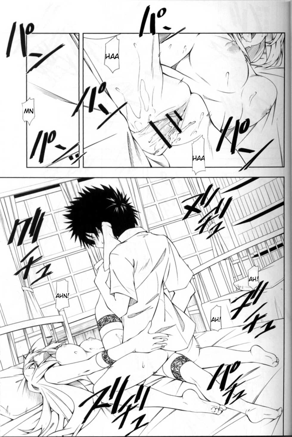 [MOUSOUDOKEI (Iwasaki Takashi)] Shokuhou-san no 5x0 (Toaru Kagaku no Railgun) [English] [Tigoris Translates] [2013-08-25] - Page 18