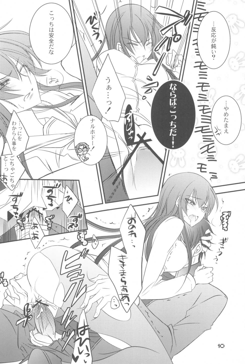 (C79) [TROMPELOEIL (Yoshimura)] HOT FUZZ  (Gakuen Mokushiroku Highschool of The Dead) - Page 10