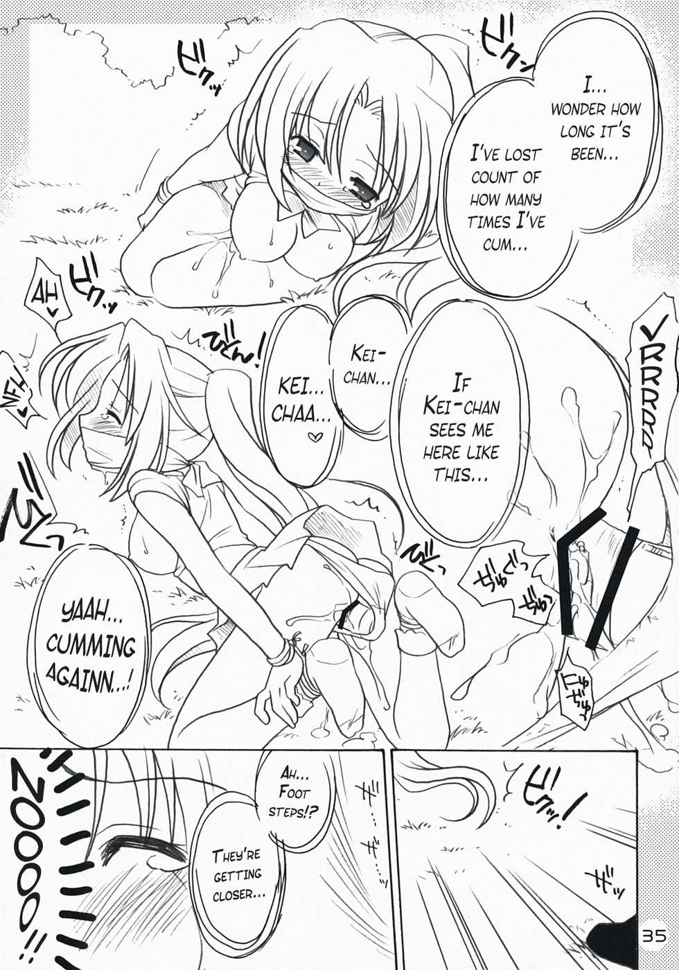 (C73) [Purin Yokochou (Ouka Sushi)] Higurashi Iroiro Bon (Higurashi no Naku Koro ni) [English] [AkazaChan] - Page 34