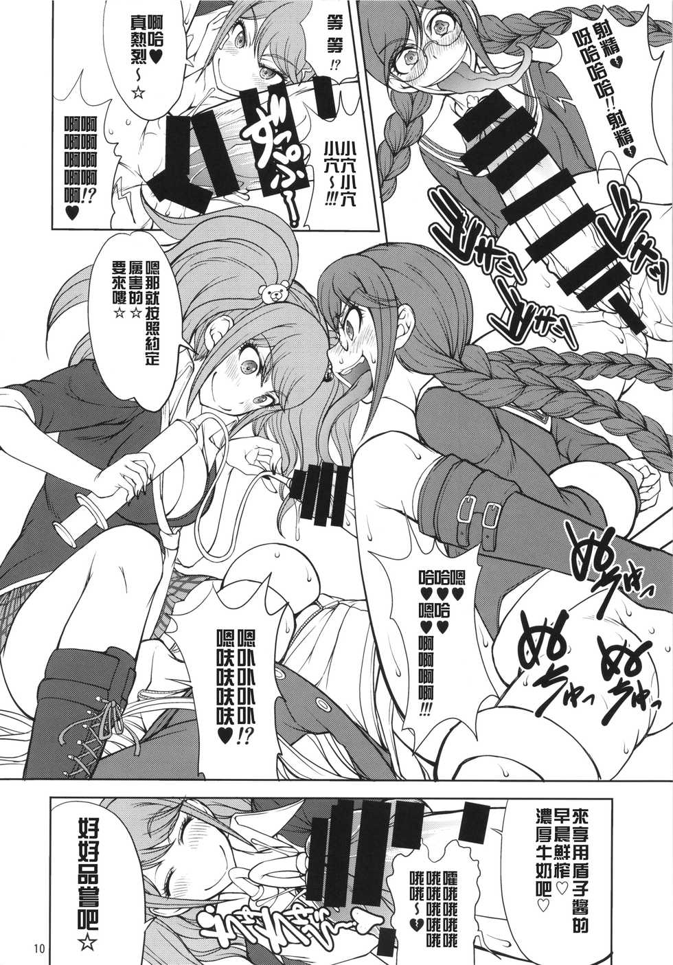 (Futaket 10) [Majimadou (Matou)] Enoshima-sensei no DOKKIDOKI Chouzetsubouteki Shasei Gasshuku (Danganronpa) [Chinese] [沒有漢化] - Page 9