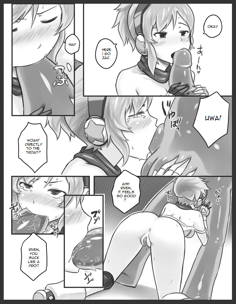 [Sieyarelow] Get Caught! (Riven x Zac) (League of Legends) [English] - Page 15