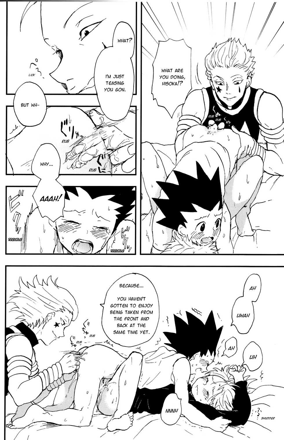 (SPARK9) [Irori (Yui)] Okosama Lunch | Happy Meal (Hunter x Hunter) [English] [HXH-Doujinshilivejournal] - Page 14