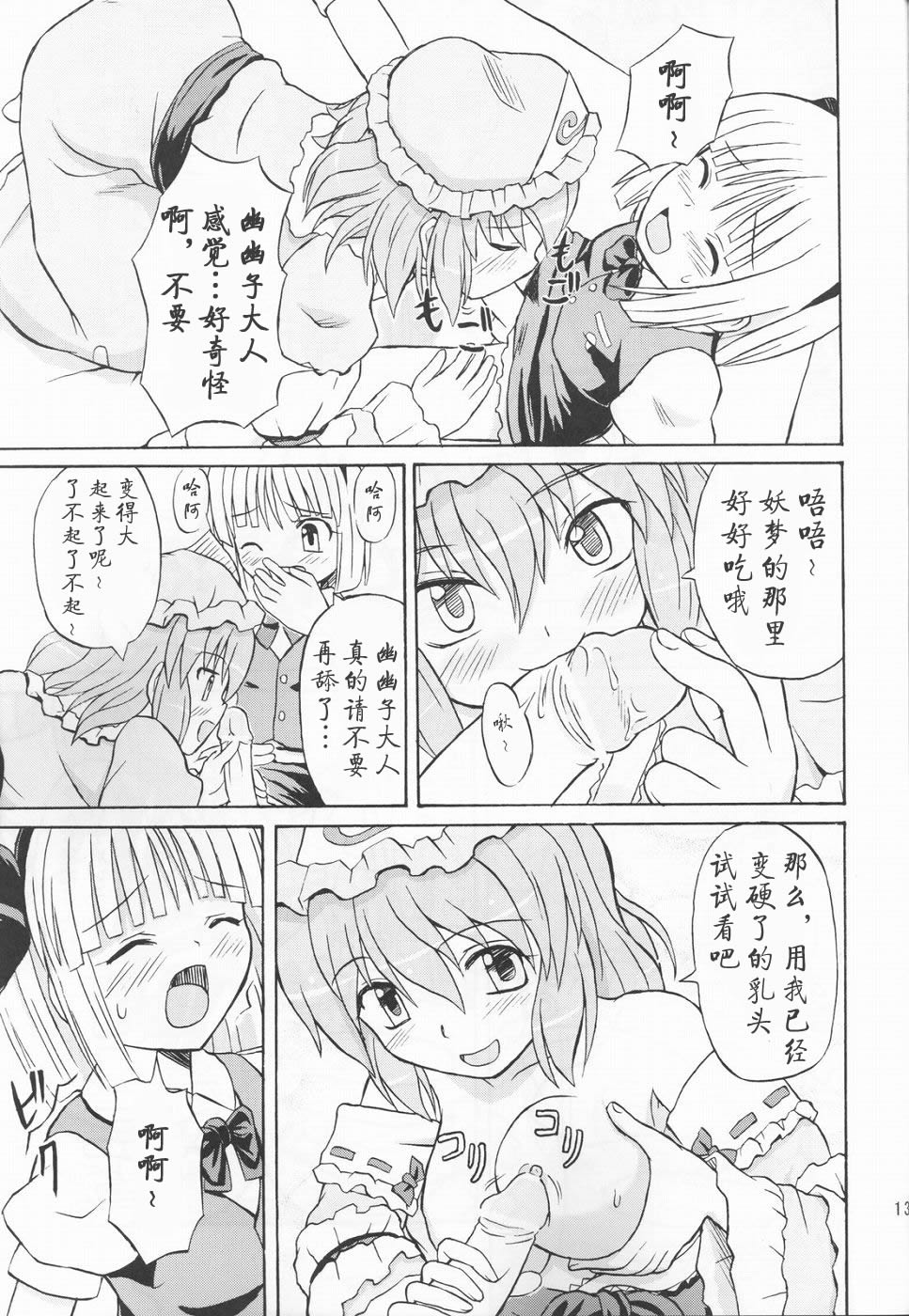 (Reitaisai 2) [Takakuya (Takaku Toshihiko)] Touhou Youjo Ranbu 3 (Touhou Project) [Chinese] - Page 13