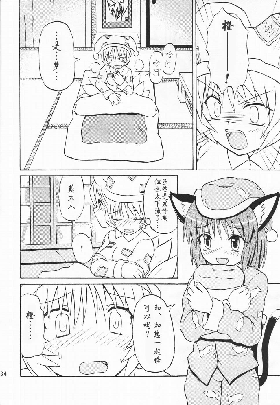 (Reitaisai 2) [Takakuya (Takaku Toshihiko)] Touhou Youjo Ranbu 3 (Touhou Project) [Chinese] - Page 34