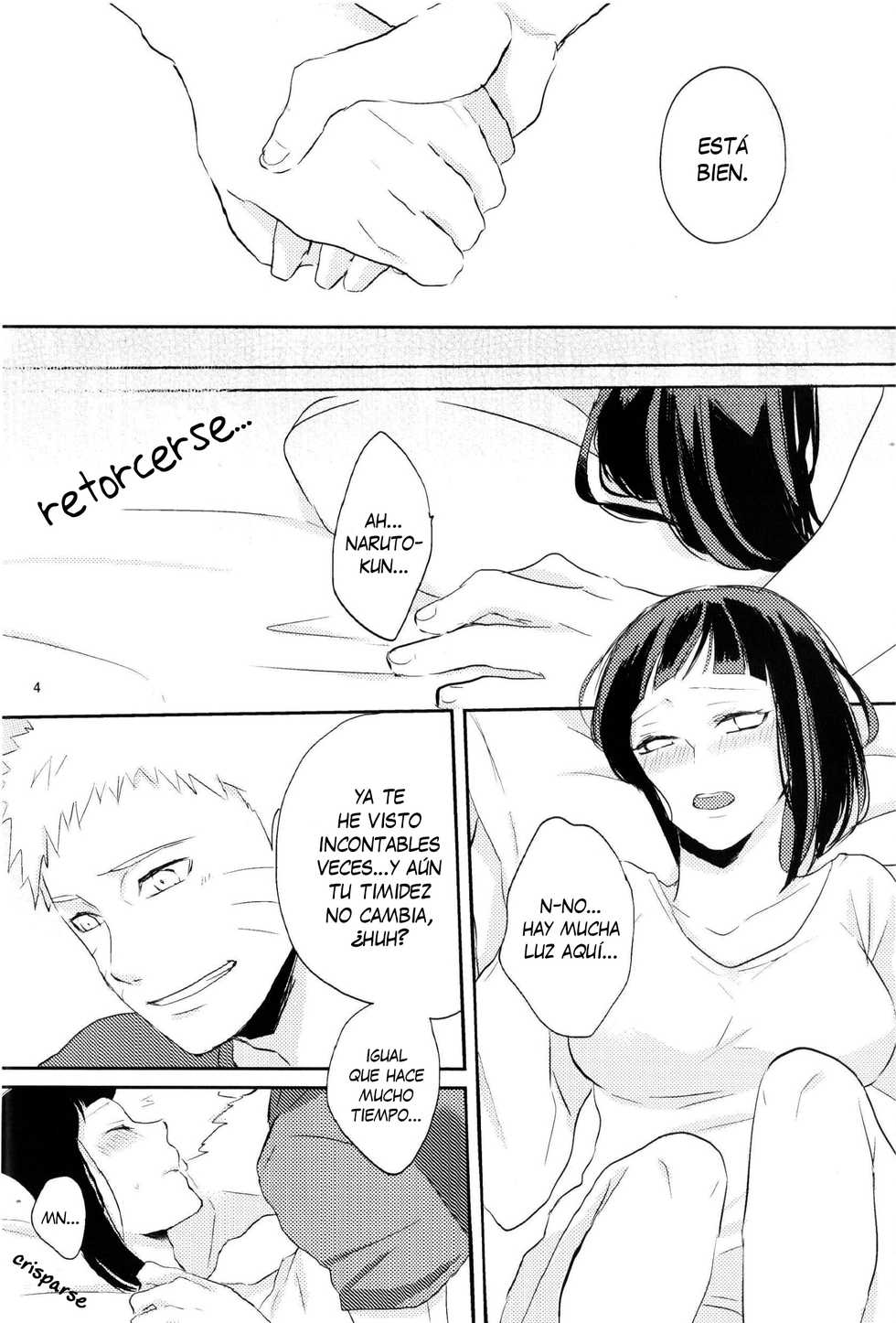 (Zennin Shuuketsu 2) [nora (kaori)] Naked (NARUTO) [Spanish] - Page 5