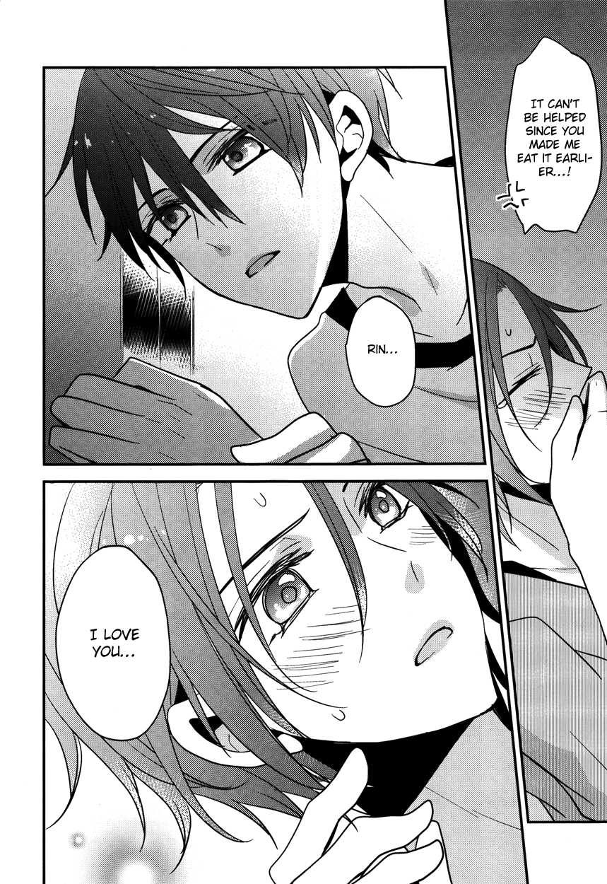 (C84) [Dolce Einsatz (Tomoe Kiko)] secret joy ~Nigenai Mizu~ (Free!) [English] [Ikemen Scans & Silver Lining] - Page 16