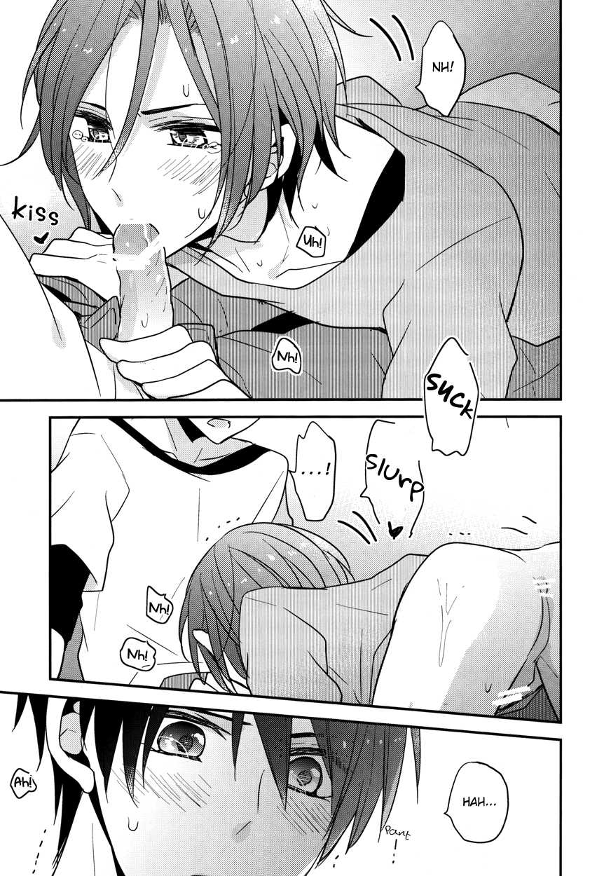 (C84) [Dolce Einsatz (Tomoe Kiko)] secret joy ~Nigenai Mizu~ (Free!) [English] [Ikemen Scans & Silver Lining] - Page 21