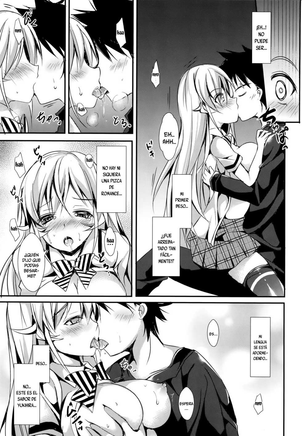 (C88) [Apple Effect (MurasakiO)] Erina to Shoujo Manga (Shokugeki no Soma) [Spanish] [Rakuen] - Page 10