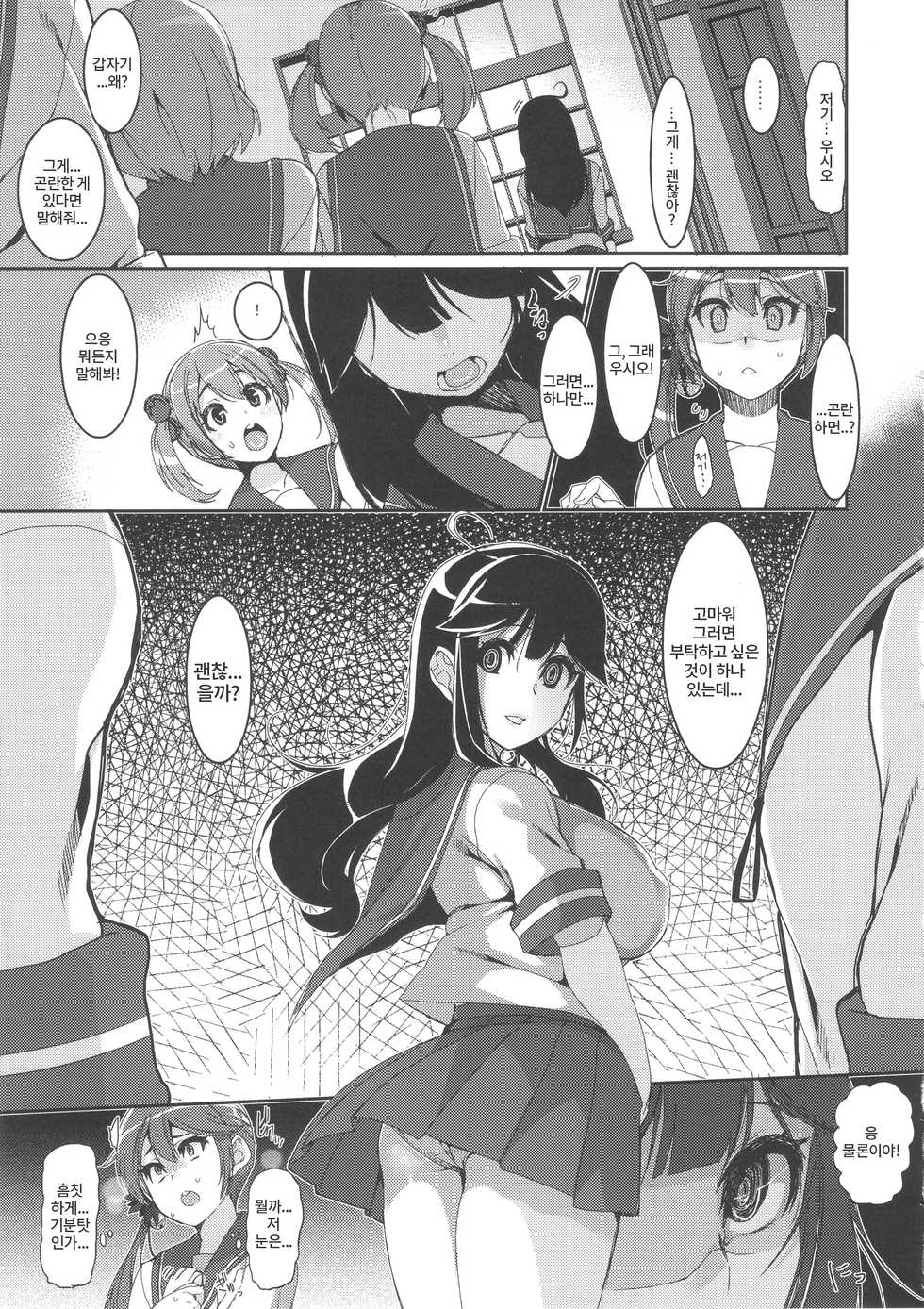 (C89) [HBO (Henkuma)] Ushio Ryoujoku Shichau Hon (Kantai Collection -KanColle-) [Korean] [LET] - Page 18