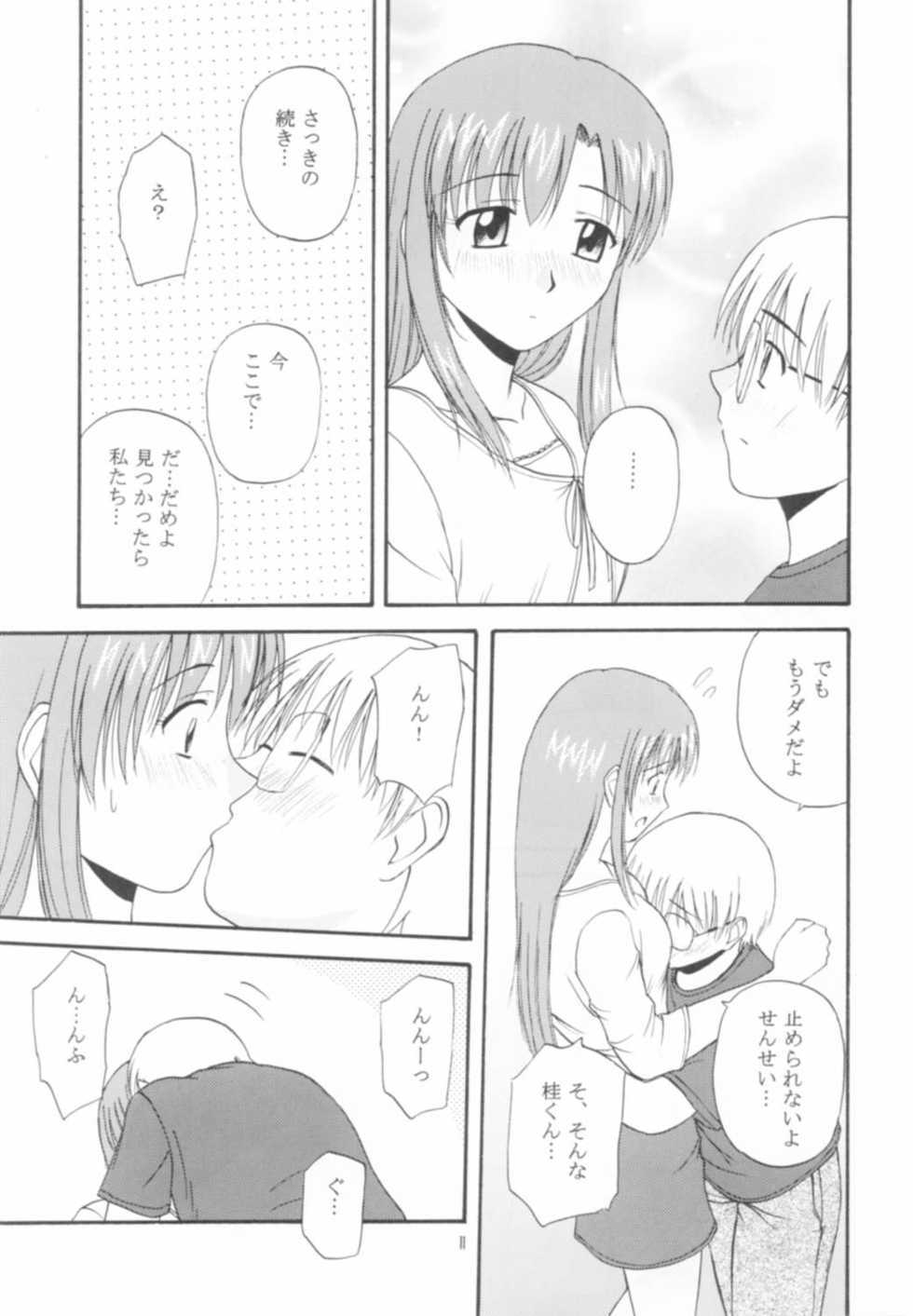 (CR31) [G-SCAN CORP. (Satou Chagashi)] Onegai Mizuho-sensei (Onegai Teacher) - Page 10