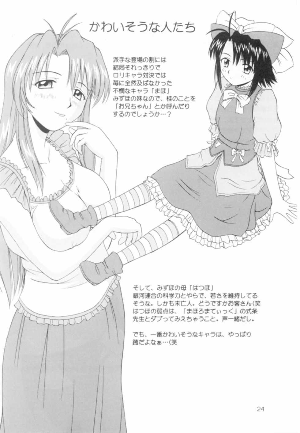(CR31) [G-SCAN CORP. (Satou Chagashi)] Onegai Mizuho-sensei (Onegai Teacher) - Page 23