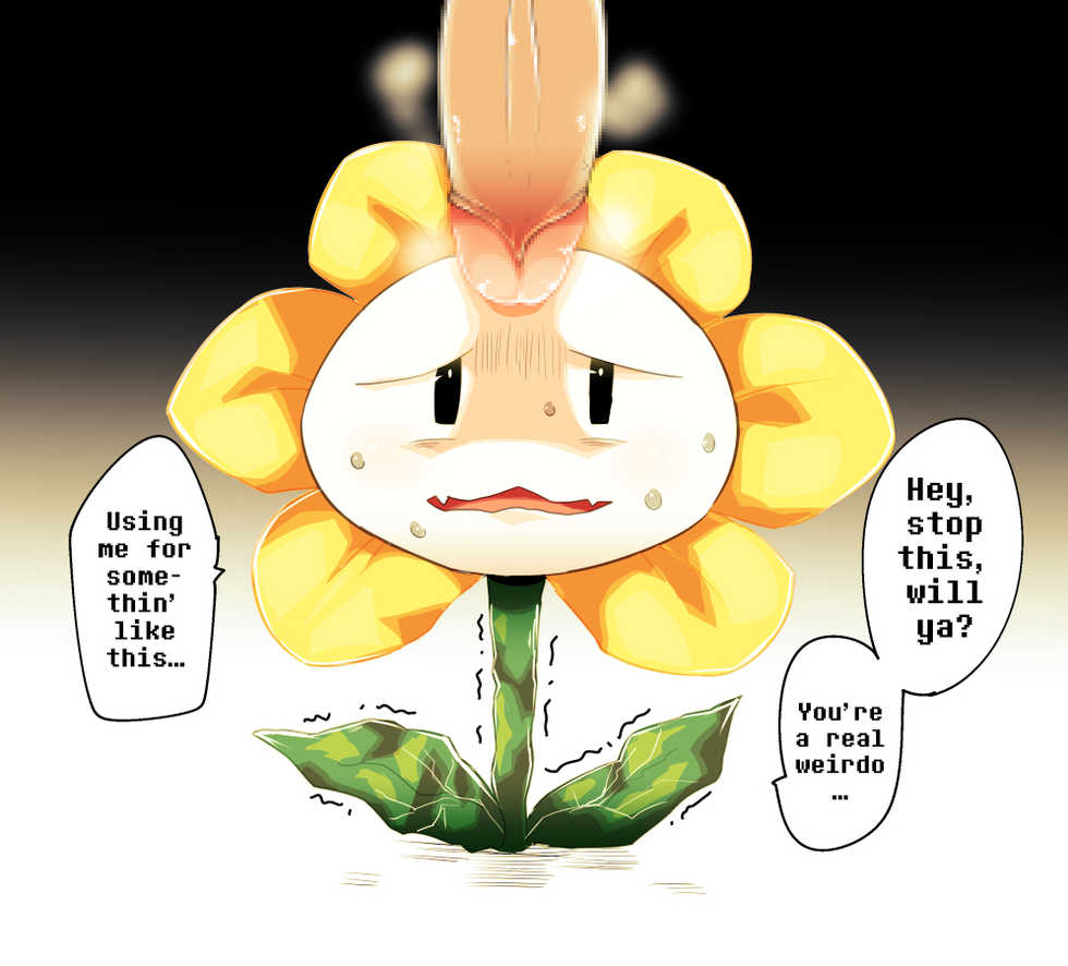 [Gaku] Kiniro no Ohana-chan | Golden Flower (Undertale) [English] - Page 1