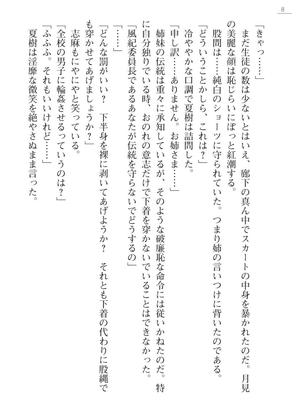 [Okashita Makoto, Takahama Tarou] Leotard Fuuki Iinchou Mikagura Tsukimi Gaiden [Digital] - Page 8