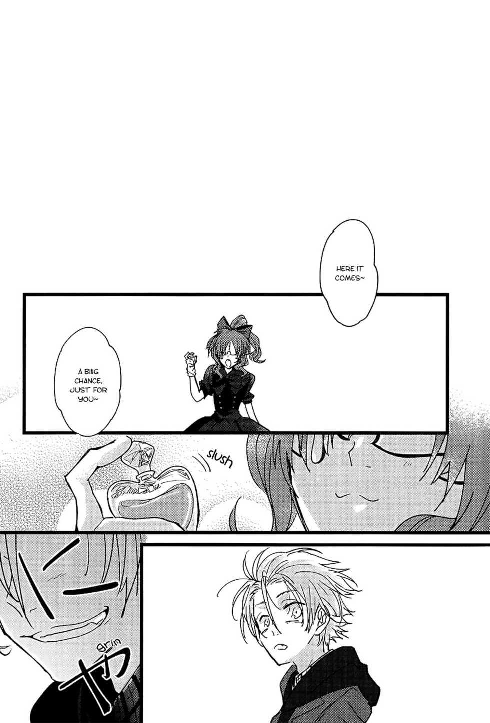(BLOODYZONE) [Solullaby (Urako)] Jiko Ai Methodology (Kekkai Sensen) [English] [Kuro] - Page 2