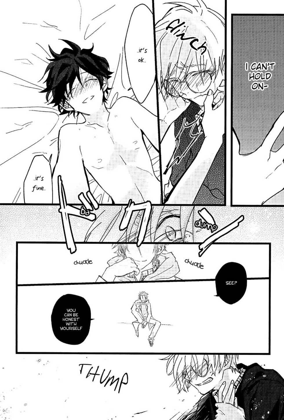 (BLOODYZONE) [Solullaby (Urako)] Jiko Ai Methodology (Kekkai Sensen) [English] [Kuro] - Page 21