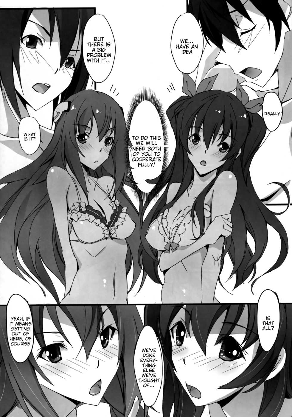 (C89) [Ryu-Seki-Do (Nagare Hyo-go)] HIMEsama SWAP (Rakudai Kishi no Cavalry, Gakusen Toshi Asterisk) [English] [Tigoris Translates] - Page 6