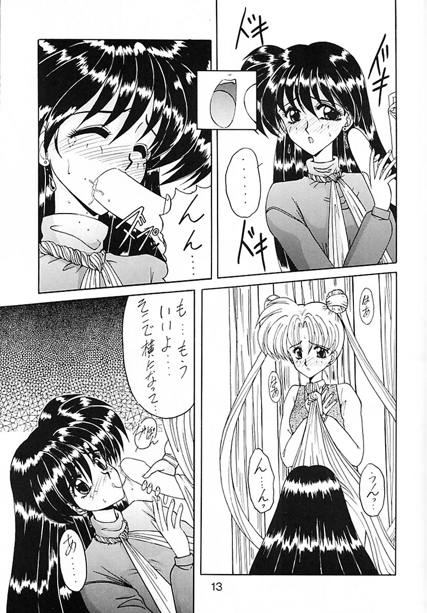 (CR15) [Fukumaden (Ohkami Tomoyuki)] Keiwaku (Bishoujo Senshi Sailor Moon) - Page 14
