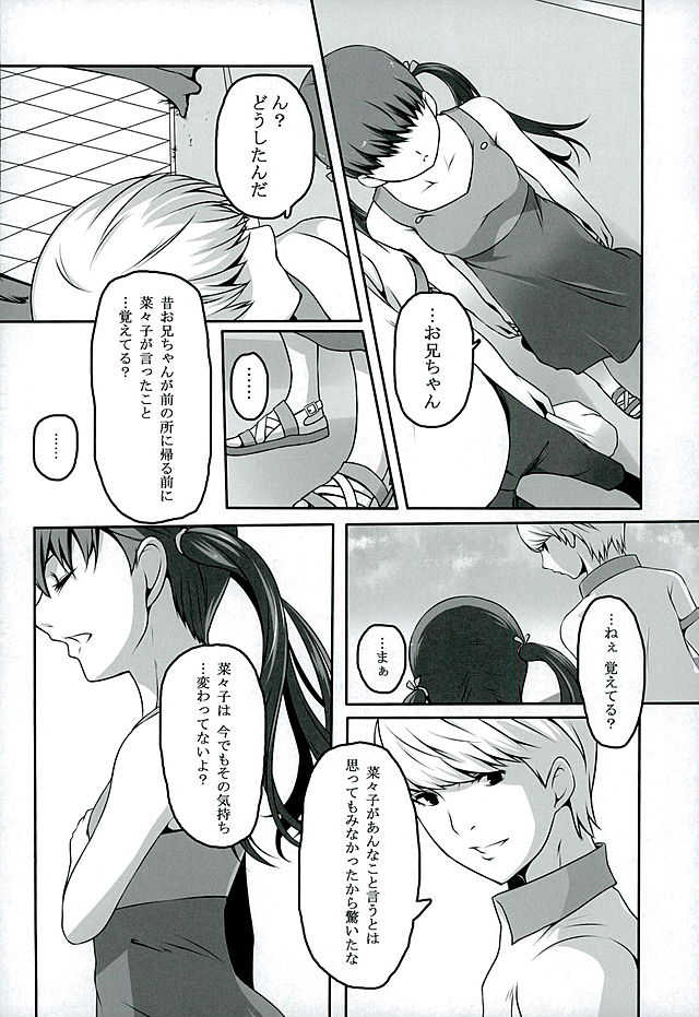 (C89) [Tamokuteki Kuukan (Tamo)] Otona na Nanako (Persona 4) - Page 7